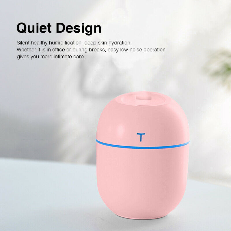 Mini Ultrasonic USB Diffuser & Humidifier